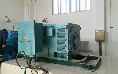 景泰某水电站工程主水泵使用我公司高压电机