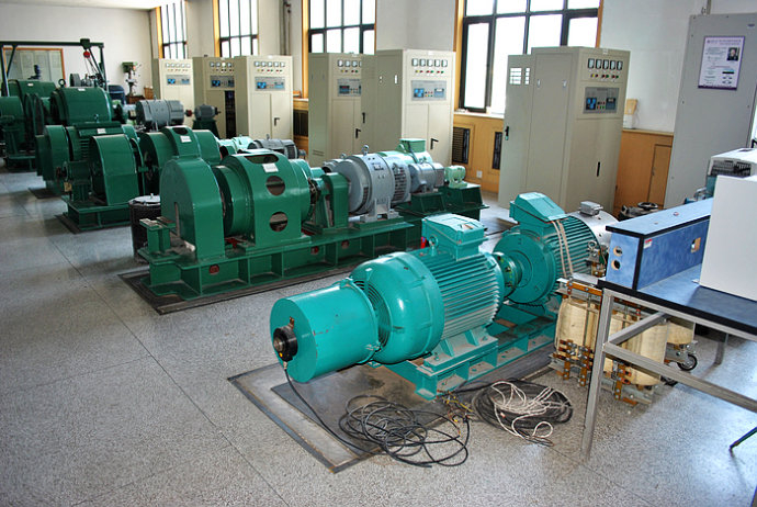 景泰某热电厂使用我厂的YKK高压电机提供动力